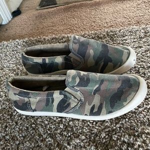 Camo Mad Love sneakers. Size 8 worn twice